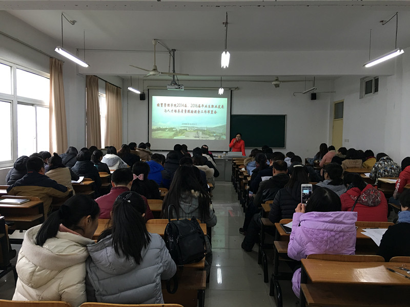 【图文】我院启动2014届、2016届毕业生职业发展与人才培养质量跟踪调查工作